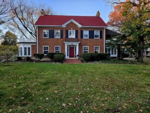 two-story, four-bedroom brick home for sale in Oak Park